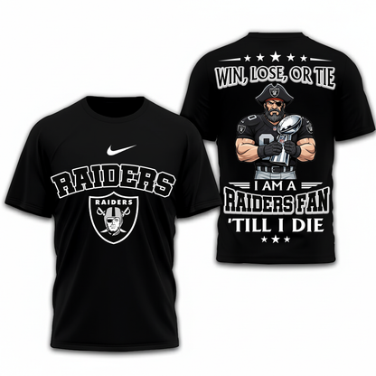 LIMITED EDITION - NEW CUSTOMIZED NFL07 LVR LAS VEGAS RAIDERS UNISEX T-SHIRT, POLO, HOODIE & JACKETS