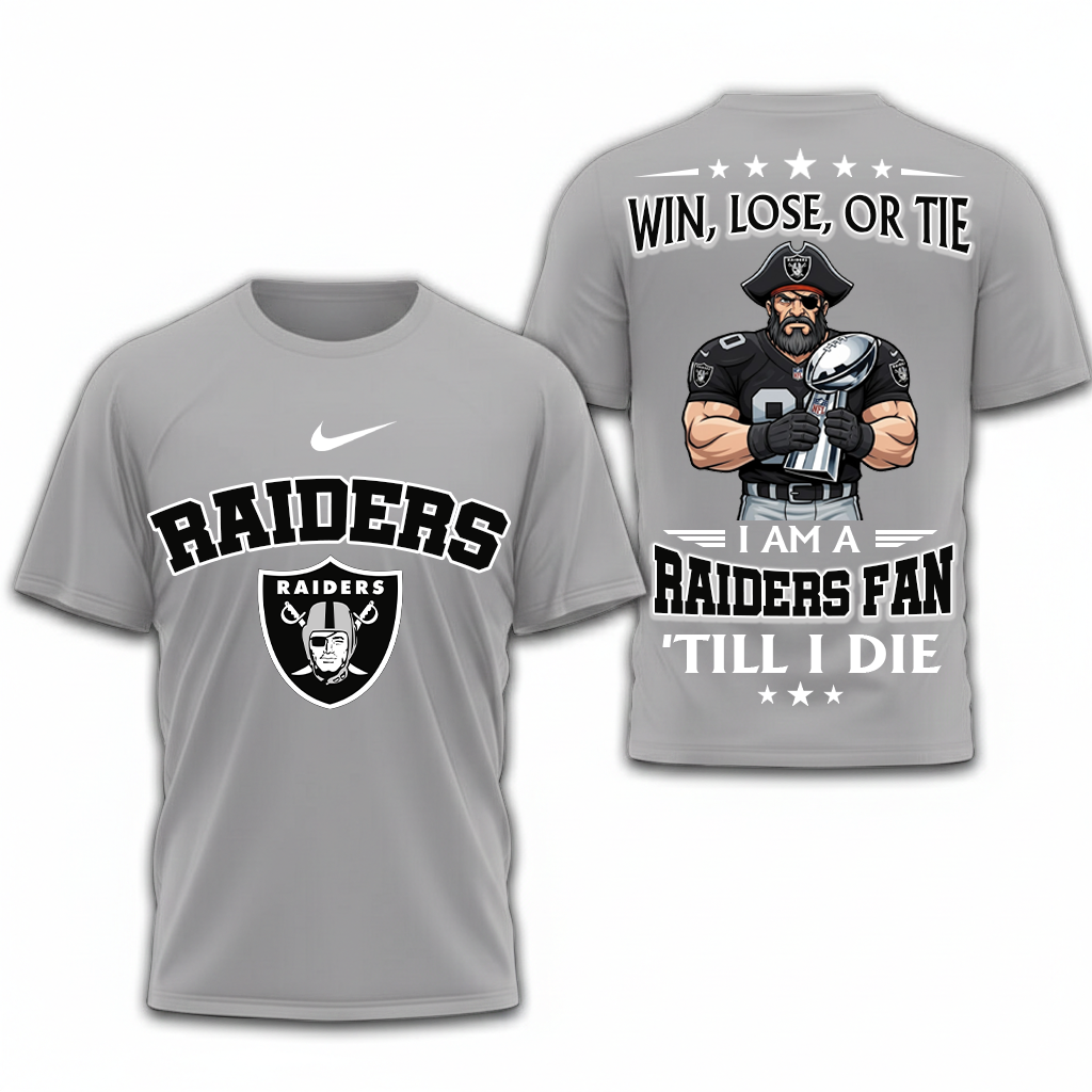 LIMITED EDITION - NEW CUSTOMIZED NFL07 LVR LAS VEGAS RAIDERS UNISEX T-SHIRT, POLO, HOODIE & JACKETS