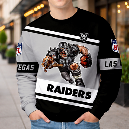 LIMITED EDITION - NEW CUSTOMIZED NFL07 LVR LAS VEGAS RAIDERS UNISEX T-SHIRT, POLO, HOODIE & JACKETS