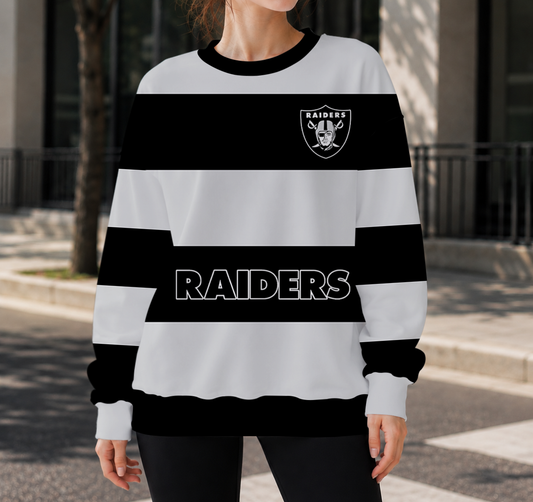 LIMITED EDITION - NEW CUSTOMIZED NFL07 LVR LAS VEGAS RAIDERS UNISEX SWEATSHIRT