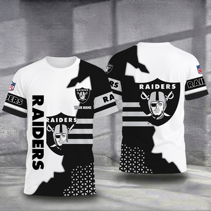 LIMITED EDITION - NEW CUSTOMIZED NFL07 LVR LAS VEGAS RAIDERS T-SHIRT, POLO SHIRT, ZIP POLO SHIRT, SWEATSHIRT, HOODIE & ZIP HOODIE