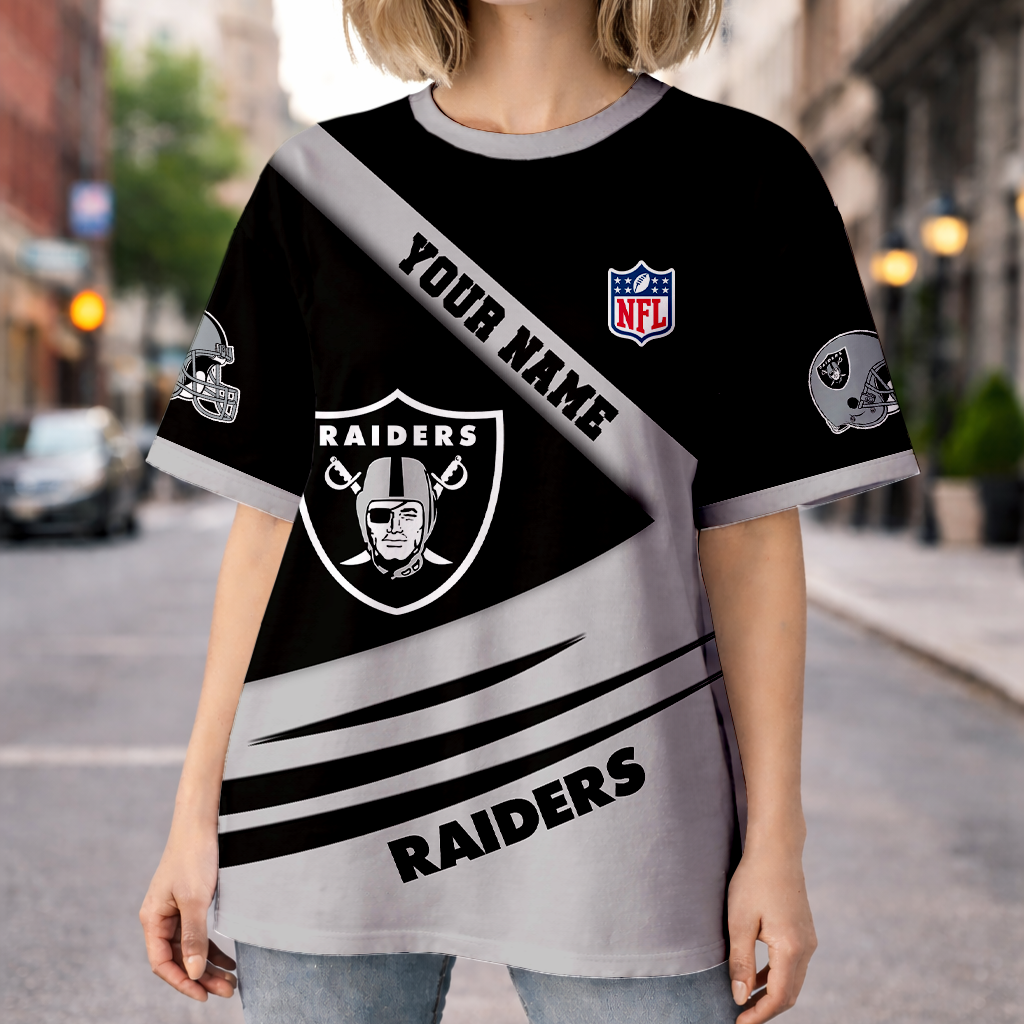 LIMITED EDITION - NEW CUSTOMIZED NFL07 LVR LAS VEGAS RAIDERS UNISEX T-SHIRT, POLO, HOODIE & JACKETS