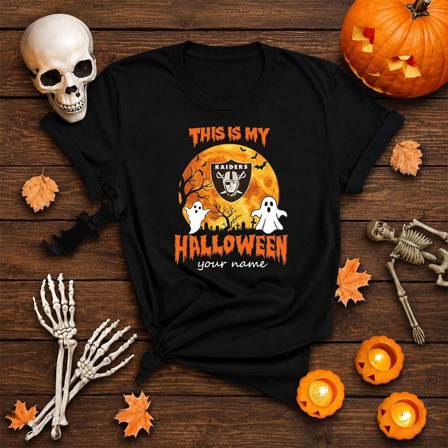 [SPECIAL OFFER] NEW CUSTOMIZED NFL07 LVR LAS VEGAS RAIDERS  HALLOWEEN T-SHIRT, HOODIE & ZIP HOODIE