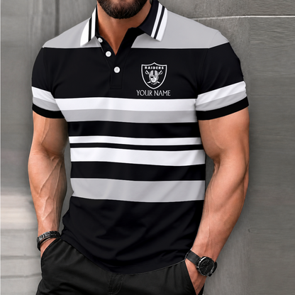LIMITED EDITION - NEW CUSTOMIZED NFL07 LVR LAS VEGAS RAIDERS T-SHIRT, POLO SHIRT, ZIP POLO SHIRT, SWEATSHIRT, HOODIE & ZIP HOODIE