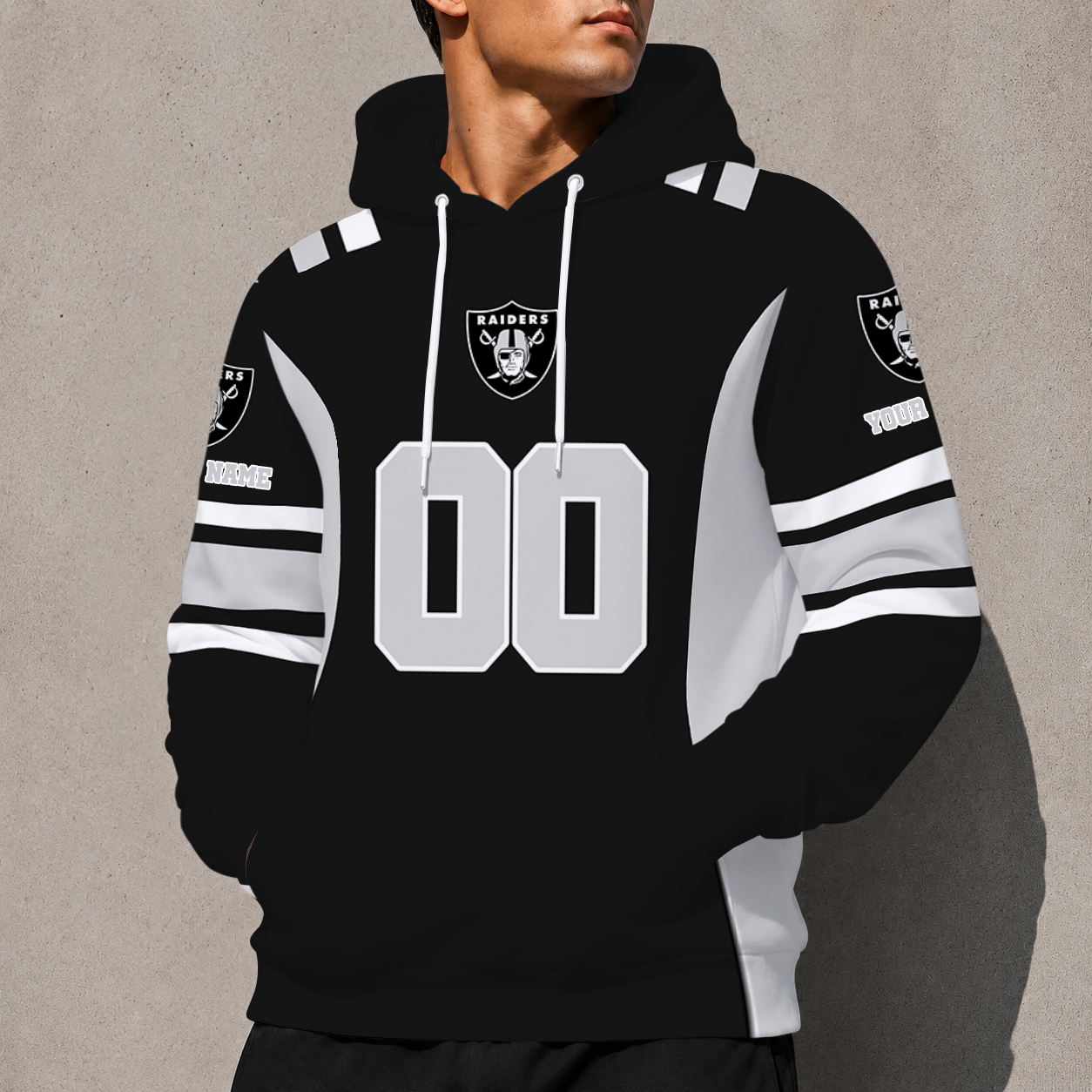 LIMITED EDITION - NEW CUSTOMIZED NFL07 LVR LAS VEGAS RAIDERS T-SHIRT, POLO SHIRT, ZIP POLO SHIRT, SWEATSHIRT, HOODIE & ZIP HOODIE