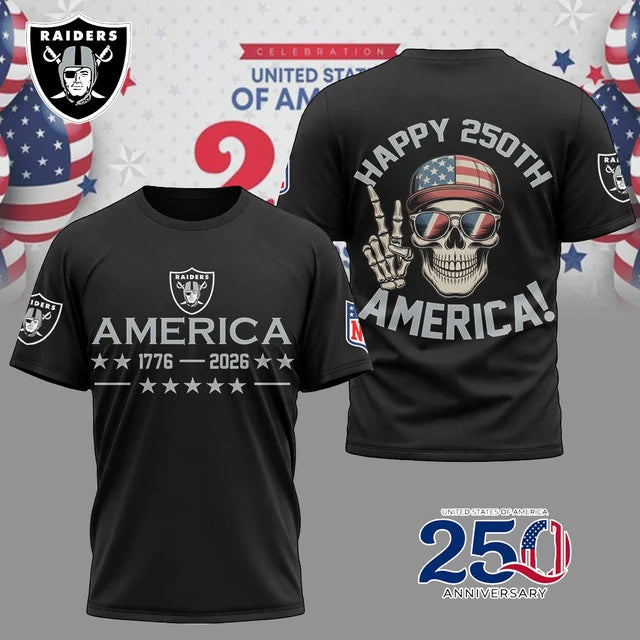 LIMITED EDITION - NEW CUSTOMIZED NFL07 LV RAIDERS UNISEX T-SHIRT, SWEATSHIRT, HOODIE & ZIP HOODIE