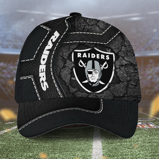 LIMITED EDITON - NEW CUSTOMIZED NFL07 LVR LAS VEGAS RAIDERS CLASSIC CAP
