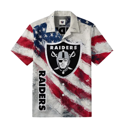 LIMITED EDITION - NEW CUSTOMIZED NFL07 LVR LAS VEGAS RAIDERS UNISEX HAWAIIAN SHIRT