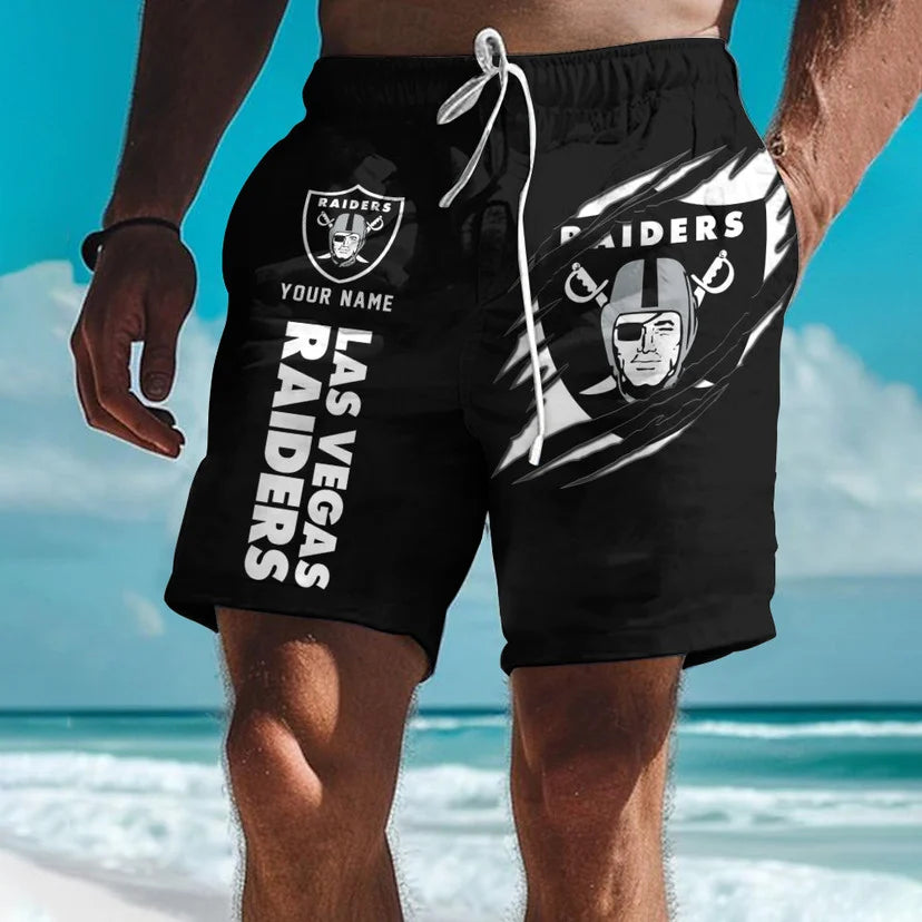 LIMITED EDITION - NEW PREMIUM NFL07 LV RAIDERS SHORT PANTS