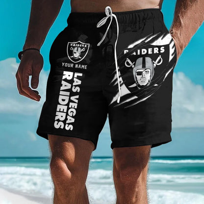 LIMITED EDITION - NEW PREMIUM NFL07 LV RAIDERS SHORT PANTS