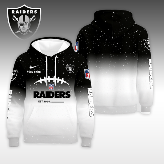 LIMITED EDITION - NEW CUSTOMIZED NFL07 LVR LAS VEGAS RAIDERS UNISEX T-SHIRT, POLO, HOODIE & JACKETS