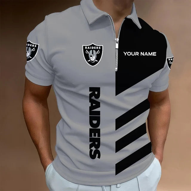 LIMITED EDITION - NEW CUSTOMIZED NFL07 LVR LAS VEGAS RAIDERS T-SHIRT, POLO SHIRT, ZIP POLO SHIRT, SWEATSHIRT, HOODIE & ZIP HOODIE