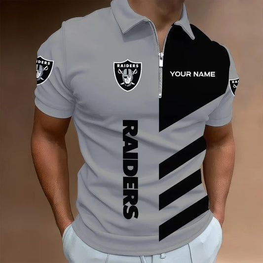 LIMITED EDITION - NEW CUSTOMIZED NFL07 LVR LAS VEGAS RAIDERS T-SHIRT, POLO SHIRT, ZIP POLO SHIRT, SWEATSHIRT, HOODIE & ZIP HOODIE