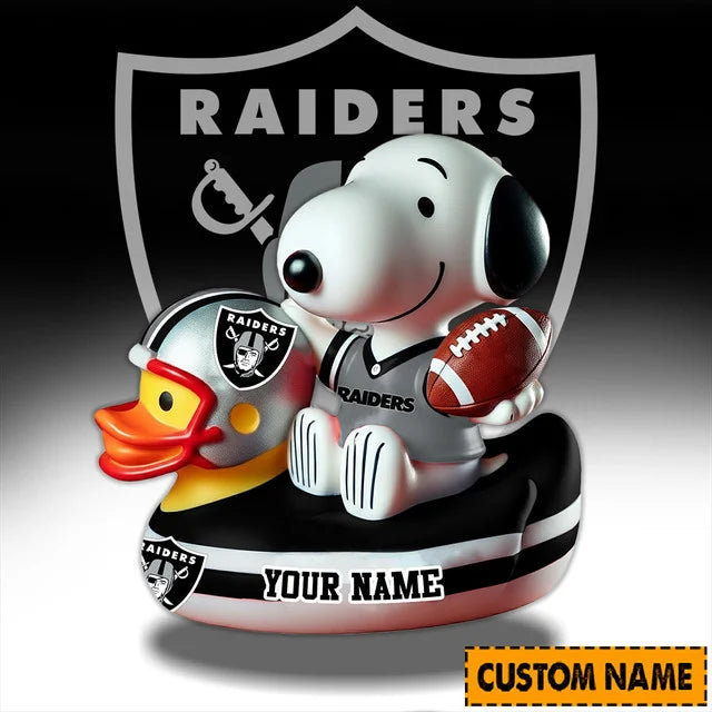 LIMITED EDITION - NEW CUSTOMIZED NFL07 LV RAIDERS SNOOPY ACRYLIC BLOCK