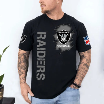 LIMITED EDITION - NEW CUSTOMIZED NFL07 LVR LAS VEGAS RAIDERS T-SHIRT, POLO SHIRT, ZIP POLO SHIRT, SWEATSHIRT, HOODIE & ZIP HOODIE
