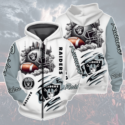 LIMITED EDITION - NEW CUSTOMIZED NFL07 LVR LAS VEGAS RAIDERS UNISEX T-SHIRT, POLO, HOODIE & JACKETS