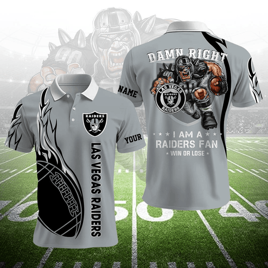 LIMITED EDITION - NEW CUSTOMIZED NFL07 LVR LAS VEGAS RAIDERS UNISEX T-SHIRT, POLO, HOODIE & JACKETS