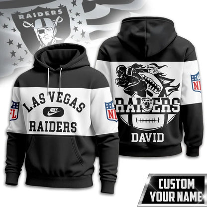 LIMITED EDITION - NEW CUSTOMIZED NFL07 LVR LAS VEGAS RAIDERS T-SHIRT, POLO SHIRT, ZIP POLO SHIRT, SWEATSHIRT, HOODIE & ZIP HOODIE