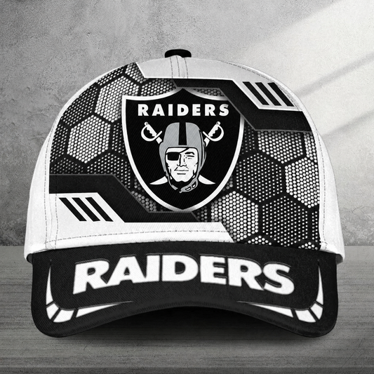 LIMITED EDITION - NEW CUSTOMIZED NFL07 LVR LAS VEGAS RAIDERS CLASSIC CAP