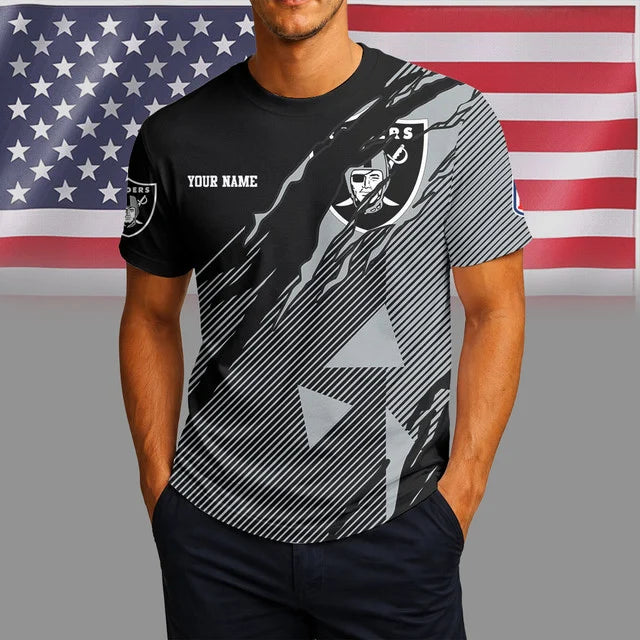LIMITED EDITION - NEW CUSTOMIZED NFL07 LVR LAS VEGAS RAIDERS T-SHIRT, POLO SHIRT, ZIP POLO SHIRT, SWEATSHIRT, HOODIE & ZIP HOODIE