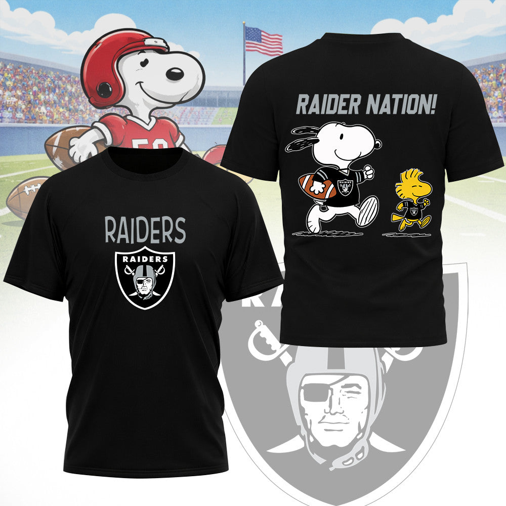 LIMITED EDITION - NEW CUSTOMIZED NFL07 LV RAIDERS UNISEX T-SHIRT, SWEATSHIRT, HOODIE & ZIP HOODIE