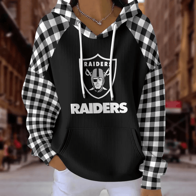 [SPECIAL OFFER] NEW CUSTOMIZED NFL07 LVR LAS VEGAS RAIDERS RIBBED HOODIE & SWEATSHIRT