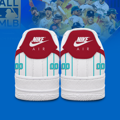 [FLASH SALE] NEW CUSTOMIZED MLB07 ADS ARIZONA DIAMONDBACKS AF1 SHOES