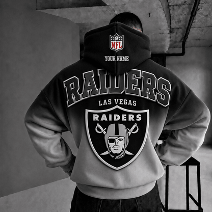 EXCLUSIVE EDITION - NEW CUSTOMIZED NFL07 LVR LAS VEGAS RAIDERS HOODIE, ZIP HOODIE, POLO SHIRT, ZIP POLO SHIRT, T-SHIRT & SWEATSHIRT