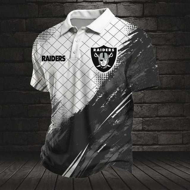 EXCLUSIVE EDITION - NEW CUSTOMIZED NFL07 LVR LAS VEGAS RAIDERS POLO SHIRT, ZIP POLO SHIRT, T-SHIRT, HOODIE, ZIP HOODIE & SWEATSHIRT