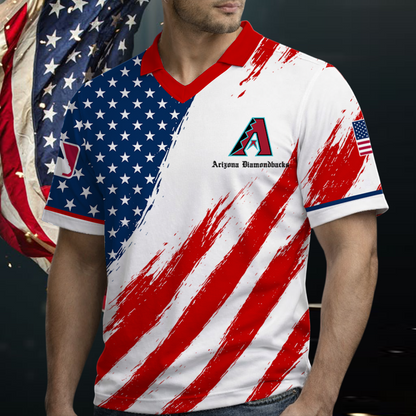 [FLASH SALE] NEW CUSTOMIZED MLB07 ADS ARIZONA DIAMONDBACKS POLO SHIRT