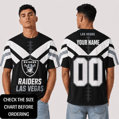 VIRAL EDITION - NEW CUSTOMIZED NFL07 LVR LAS VEGAS RAIDERS T-SHIRT, POLO SHIRT, ZIP POLO SHIRT, HOODIE, ZIP HOODIE & SWEATSHIRT
