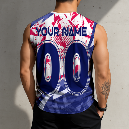 POPULAR NOW - NEW CUSTOMIZED MLC07 MAJOR LEAGUE CRICKET TANK TOP & GYM SHIRT