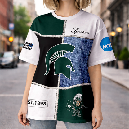VIRAL EDITION - NEW CUSTOMIZED NCAA MAM07 MSS MS SPARTANS HOODIE, T-SHIRTS, ZIP HOODIE, SWEATSHIRTS & POLO SHIRT