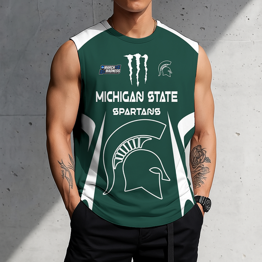 LIMITED DROP - NEW CUSTOMIZED | NCAA MAM07 MSS MS SPARTANS MEN'S GYM SHIRT