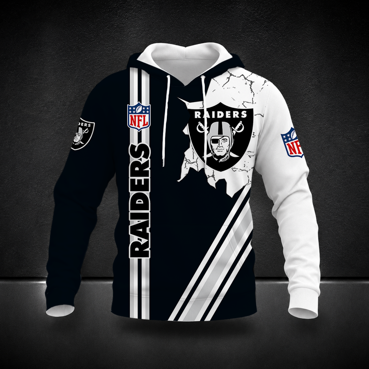 LIMITED EDITION - NEW CUSTOMIZED NFL07 LVR LAS VEGAS RAIDERS T-SHIRT, POLO SHIRT, ZIP POLO SHIRT, SWEATSHIRT, HOODIE & ZIP HOODIE