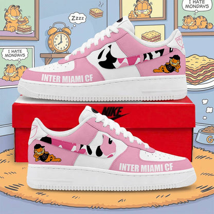 FINAL SALE - NEW CUSTOMIZED MLS07 IMC IMAM CF x GARFIELD AF1 SNEAKERS