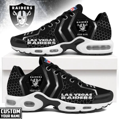 [SPECIAL OFFER] NEW CUSTOMIZED NFL07 LVR LAS VEGAS RAIDERS AIR MAX PLUS SNEAKERS