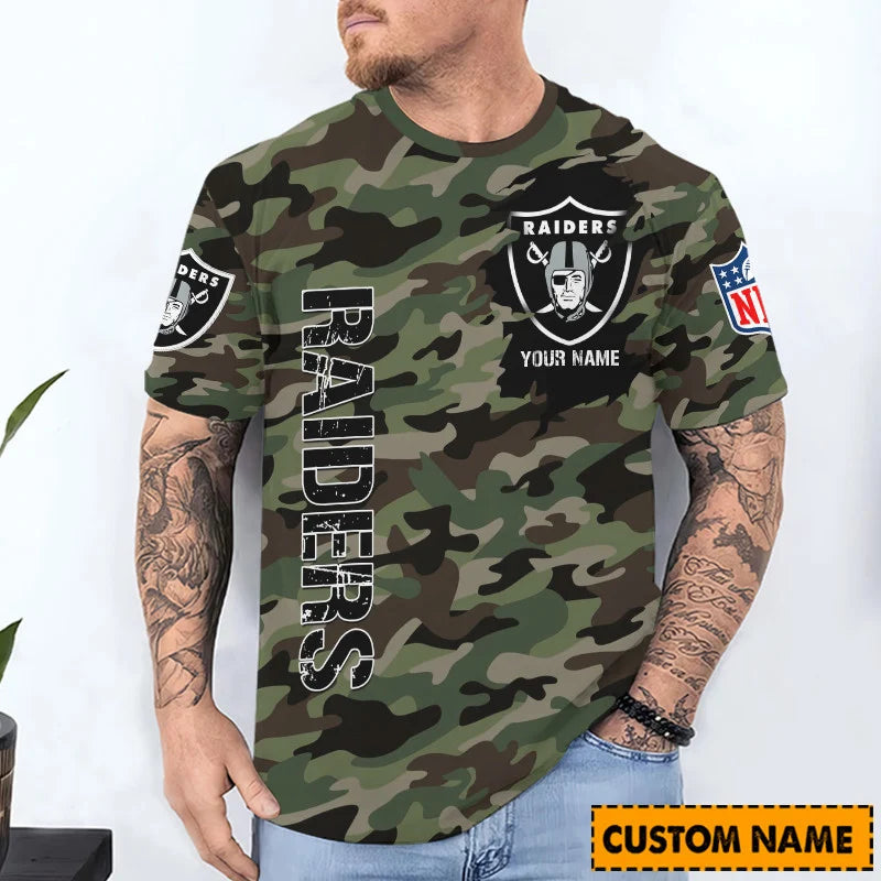 LIMITED EDITION - NEW CUSTOMIZED NFL07 LVR LAS VEGAS RAIDERS T-SHIRT, POLO SHIRT, ZIP POLO SHIRT, SWEATSHIRT, HOODIE & ZIP HOODIE