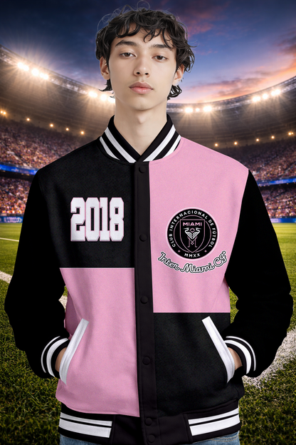 LIMITED EDITION - NEW CUSTOMIZED MLS07 IMC IMAM CF SATIN VARSITY & BASEBALL JACKET