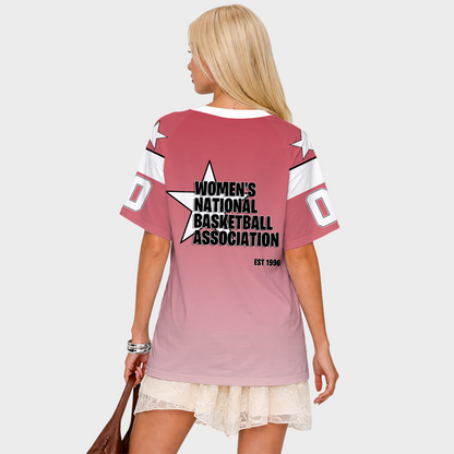 LIMITED EDITION - NEW CUSTOMIZED WNBA07 LVA LV ACES V-NECK BASKETBALL JERSEY