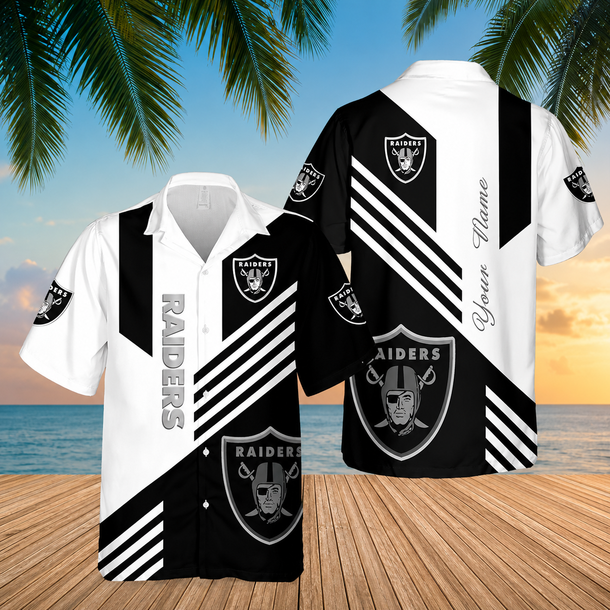 [SPECIAL OFFER] NEW CUSTOMIZED NFL07 LVR LAS VEGAS RAIDERS UNISEX HAWAIIAN SHIRT