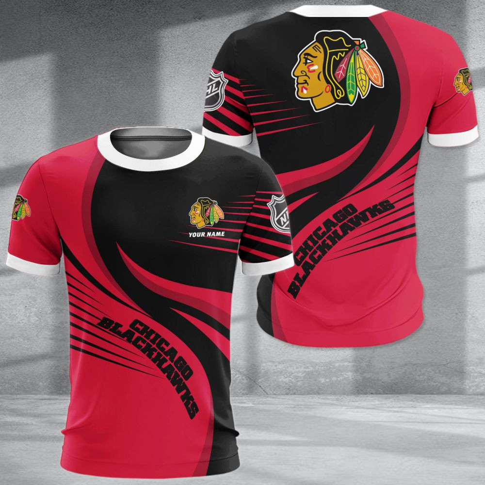 LIMITED EDITION - NEW CUSTOMIZED NHL08 CBH CHICAGO BLACKHAWKS POLO SHIRT & T-SHIRTS