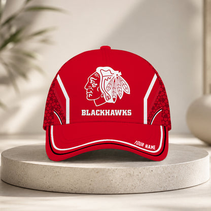 VIRAL EDITION - NEW CUSTOMIZED NHL08 CBH CHICAGO BLACKHAWKS CLASSIC CAP