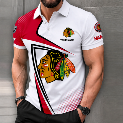 FINAL SALE - NEW CUSTOMIZED NHL08 CBH CHICAGO BLACKHAWKS POLO SHIRT, ZIP POLO SHIRT, T-SHIRTS, HOODIE, ZIP HOODIE & SWEATSHIRT