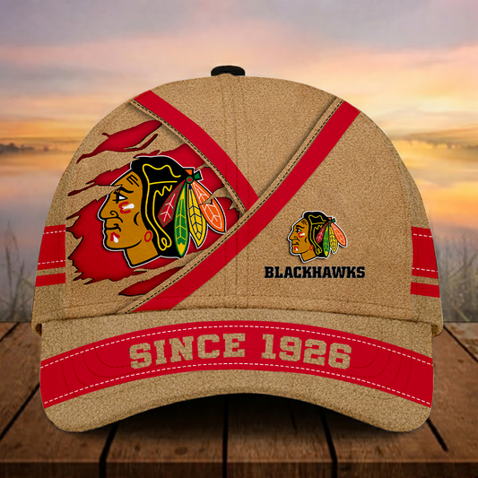 LIMITED EDITION - NEW CUSTOMIZED NHL08 CBH CHICAGO BLACKHAWKS CLASSIC CAP