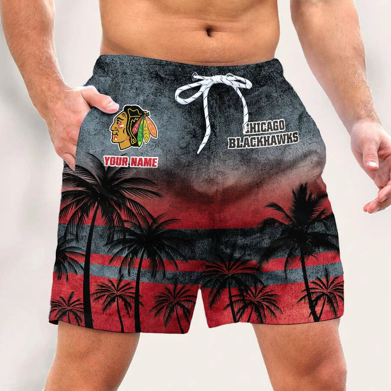 LIMITED EDITION - NEW PREMIUM NHL08 CC BLACKHAWKS SHORT PANTS