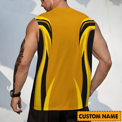 LIMITED EDITION - NEW CUSTOMIZED NHL08 CBH CHICAGO BLACKHAWKS TANK TOP & GYM SHIRT