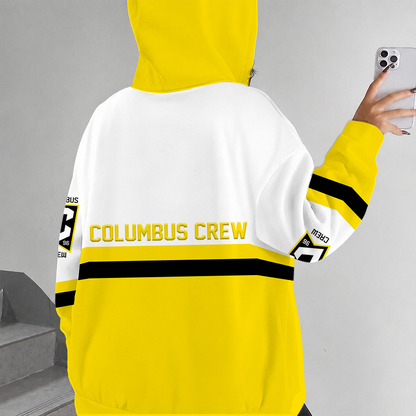 [FAN EXCLUSIVE] NEW CUSTOMIZED MLS08 CLC COLUMBUS CREW ZIP HOODIE
