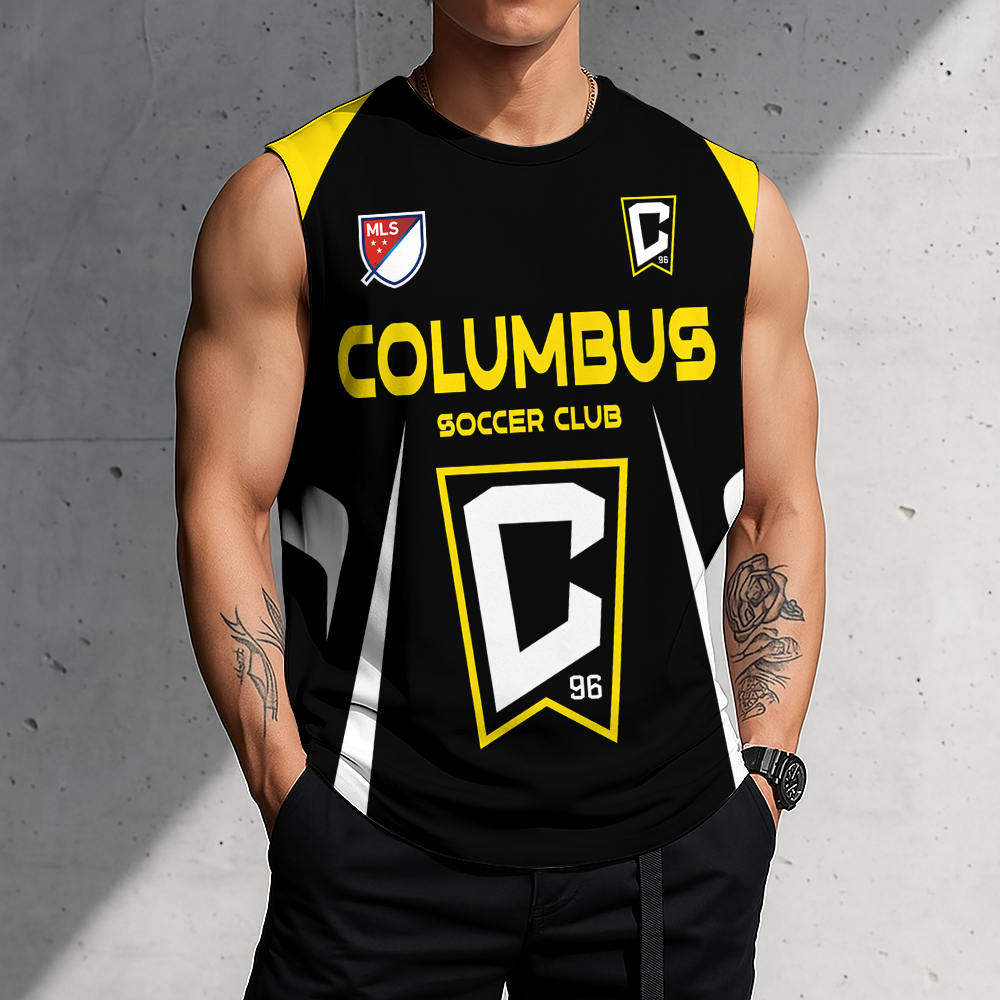 LIMITED EDITION - NEW CUSTOMIZED MLS08 CLC CLB CREW TANK TOP & GYM SHIRT