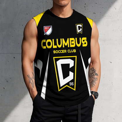 LIMITED EDITION - NEW CUSTOMIZED MLS08 CLC CLB CREW TANK TOP & GYM SHIRT